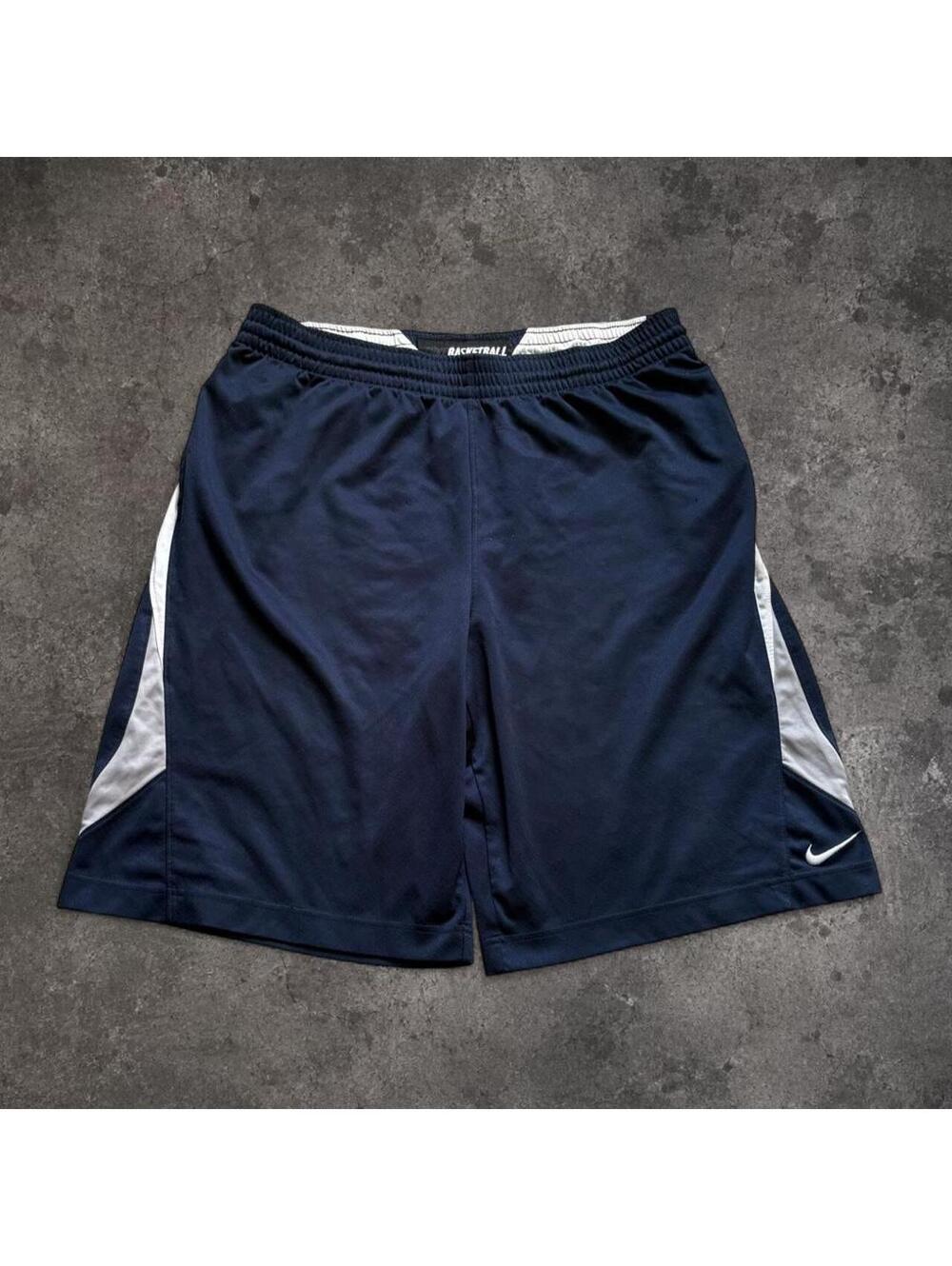 Nike Men's Navy and Blue Shorts